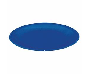 Kristallon Polycarbonate Plates in Blue - x12 - Virtually Unbreakable 230mm / 9"