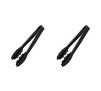 Kristallon Tongs 9In Black Kitchen Buffet Cooking Food Serving Utensil (Pack of 2)