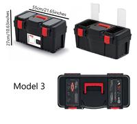Kristenberg Craft Tool Storage Box - Lockable DIY Toolbox - Tote Tray - 4 models