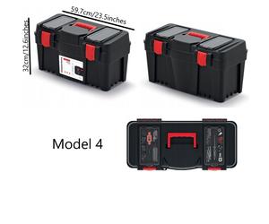 Kristenberg Craft Tool Storage Box - Lockable DIY Toolbox - Tote Tray - 4 models