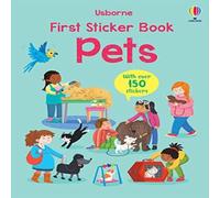Kristie Pickersgill First Sticker Book Pets Paperback Kristie Pickersgill Multicolor