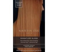 Kristin Ess Hair Copper + Auburn Hair Gloss Semi Permanent Hair Dye - Copper Penny - Shine Boosting Red, Auburn + Strawberry Blonde Color - Deep Conditioning Brightening Treatment for Women - Vegan