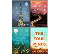 Kristin Hannah 4 Books Collection Set(The Four Winds, The Nightingale, The Great Alone, Firefly Lane)