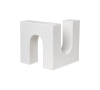 Kristina Dam Studio Brick Sculpture White
