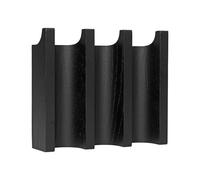 Kristina Dam Studio Column Coat Rack Black Lacquered Oak