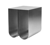 Kristina Dam Studio Curved Coffee Table Stainless Steel