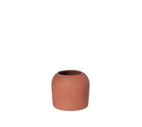 Kristina Dam Studio Dome vase XS Ø16x14 cm Terracotta red