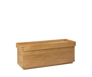 Kristina Dam Studio Japanese Tray Side Table Medium Warm Oiled Oak