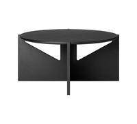 Kristina Dam Studio Simple Coffee Table XL Black Lacquered Oak