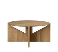 Kristina Dam Studio Simple Coffee Table XL Warm Lacquered Oak