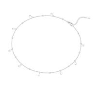 KristLand Silver Choker Necklace Silver Chain Necklace 925 Sterling Silver Adjustable Chain Necklace Every Day Jewelry Gifts for Women Ladies Girls