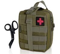 KrisVie Emergency Kit, Empty Survival Kit, Multipurpose First Aid Kit Outdoor, Camping, Fishing, Army, Hiking, Field Medical Rescue Kit