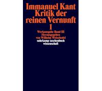 Kritik der reinen Vernunft, 2 Bde: III/IV: Kritik der reinen Vernunft