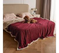 Kritter Planet Large Waterproof Bed Blanket for Intimacy, King Size Love Couples Bed Cover Leakproof, Reversible Protector Furniture Couch Cover for Dogs Pets, Washable, Stain Proof, Hair Resistant