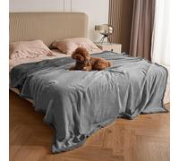 Kritter Planet Large Waterproof Bed Blanket for Intimacy, King Size Love Couples Bed Cover Leakproof, Reversible Protector Furniture Couch Cover for Dogs Pets, Washable, Stain Proof, Hair Resistant