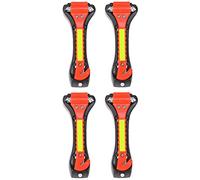 Kriture Car Safety Hammer 4 Pack, Window Glass Breaker and Seat Belt Cutter, 2-in-1 Emergency Auto Car Escape Tool, Life Rescue Tools Kit