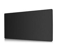 Kriture Gaming Mouse Pad Extended Mouse Mat 800x300x4mm, Nonslip Base Thick Comfy, Waterproof and Foldable Mat for Desktop Computer Laptop Keyboard Consoles, Black