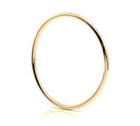Kritz Women's Bangle Bracelet Gold or Silver 316L Stainless Steel Slim Rigid Stackable Gift for Women, Mittelgroße, Metal, No Gemstone