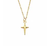 Kritz Women's Necklace Vase Amphora Elegant Gold or Silver - Jewellery Pendant Vase Antique Fine with Adjustable Chain Paris Collection Fashion Gift for Her, Gold Gold Silver