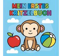 Kritzelbuch Malbuch ab 1 Jahr | Große Motive | Förderung der Motorik und Kreativität