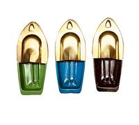 KRIWIN Metal Tin Hand Painted Fun Steam Powered Toy Boat Nav Pop Put Putt Candle Powered Fuel Flame with Dropper and Candle, Pack of 3, Multicolor
