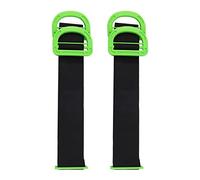 KRIZJUES CARGO_STRAP, 2 Pieces Moving Belt, Single or Two-Person, Adjustable, 39.4-71 inch, Plastic, Black, Retractable, Suitable for Heavy Objects