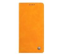 KRjcsfhy Candy Case for ZTE Blade A75 5G, Shockproof PU Leather Wallet Magnetic Flip Folio Case with Card Slots Kickstand Protective Phone Cover for ZTE Blade A75 5G,yellow