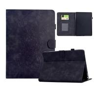KRjcsfhy Case for Samsung Galaxy Tab S6 lite (SM-P610/615) 2024/2022/2020 Tablet Case - Premium PU Leather Embossed Totem Stand Cover Case with Auto Wake/Sleep & Pen Holder & Card Slots, black