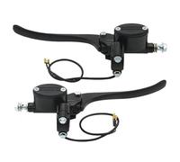 KRJFNAHQ Brake Clutch Lever 22mm Aluminum Alloy Motorcycle Brake Ebike Hydraulic Brake Handles Pedal Moped Equipments Parts Handle Lever