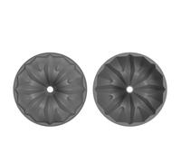 KRJGOERG 1Pc 6 Inch Round Silicone Cake Mold, Non-Stick Baking Pan for Charlotte Cake, Cheesecake, Chocolate Cakes, Strawberry Shortcake & Brownies