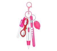 KRJGOERG 6 In 1 Nurse Pen Pack Set Multifunction Flashlight Foldable Scissors Ballpoint Pen Keychain Nurse Pens Permanent Marker