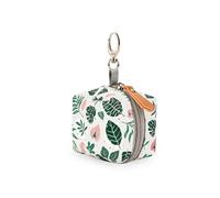 KRJGOERG Baby Pacifier Case with Clip, Pacifier Holder Pouch Box for Diaper Bag, Holds 2 Pacifiers and Small Baby Utensils, Ideal for Travel Outdoor Activities