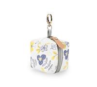 KRJGOERG Baby Pacifier Case with Clip, Pacifier Holder Pouch Box for Diaper Bag, Holds 2 Pacifiers and Small Baby Utensils, Ideal for Travel Outdoor Activities