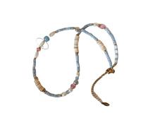 KRJGOERG Fashion Natural Stone Freshwater Pearl Collar Chain Necklace for Women Elegant Stylish Handmade Beads Necklaces Jewelry Gift