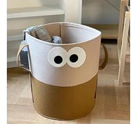 KRJGOERG Foldable Felt Storage Box, Toys Miscellaneous Organizer, Dirty Clothes Basket, Grocery Bag Holder, Foldable Felt Storage Frame for Home Organization