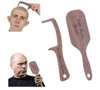 KRJGOERG Funny Bald Man's Comb, Bald Comb Gag Gift with Combs Joke, Fathers Day Prank and Over The Hill Party Gift, Hair Loss Balds Gifts for Men Birthday
