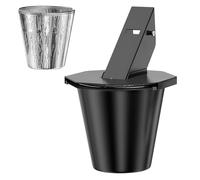 KRJGOERG Grease Bucket for Grills, Upgraded Drip Tray With Lid and 2 Liners, Traeger, Pit Boss, Z Grills Compatible, Smoker Accessories for Easy Cleanup