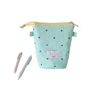 KRJGOERG Ins Simple High-Value Stationery Storage Bag, Students Must-Have Large-Capacity Pencil Case, Portable Desktop Pen Holder