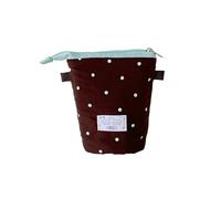 KRJGOERG Ins Simple High-Value Stationery Storage Bag, Students Must-Have Large-Capacity Pencil Case, Portable Desktop Pen Holder