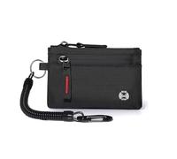KRJGOERG RFID Credit Card Holder Men's Short Wallet Zipper Coin Bag X-pac Mini Travel Wallet Male Tactical Purse Coin Purse