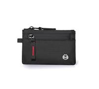 KRJGOERG RFID Credit Card Holder Men's Short Wallet Zipper Coin Bag X-pac Mini Travel Wallet Male Tactical Purse Coin Purse