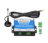 KRJGOERG RTU5024 GSM Gate Opener Relay Switch, Wireless Remote Control for Electric Gates, Garage Door Access Control System with Long Antenna, GSM Gateway Support 850/900/1800/1900MHz