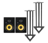 KRK Kreate 8 Studio Monitors with Stands