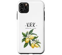 Krk Lemon Art Croatian Lover Croatia Adriatic Sea Case for iPhone 11 Pro Max