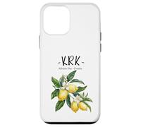 Krk Lemon Art Croatian Lover Croatia Adriatic Sea Case for iPhone 12 mini