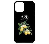 Krk Lemon Art Croatian Lover Croatia Adriatic Sea Case for iPhone 12 mini