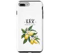 Krk Lemon Art Croatian Lover Croatia Adriatic Sea Case for iPhone 7 Plus/8 Plus
