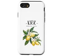 Krk Lemon Art Croatian Lover Croatia Adriatic Sea Case for iPhone SE (2020) / 7/8