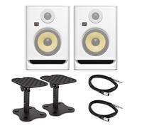 KRK ROKIT RP5 G5 Studio Monitor Bundle White