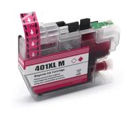 KRLAZdN Compatible With Ink Cartridge LC401 LC401XL MFC-J1010DW MFC-J1012DW MFC-J1170DW MFC-J5340DW MFC-J5345DW Printers(LC401XL-Magenta)